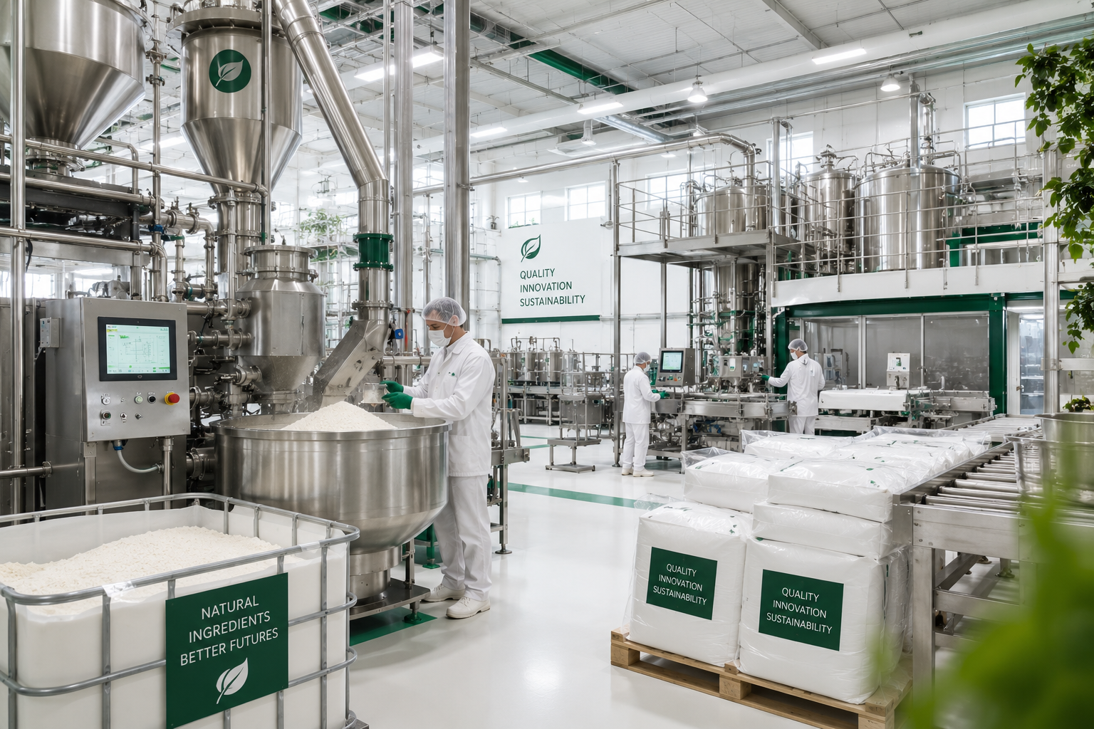 Food manufacturing refrigeration plant